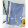 DF Juwel Babydecke Giraffe blau 140/100