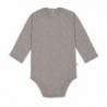 Lässig Body Langarm taupe 7-12M