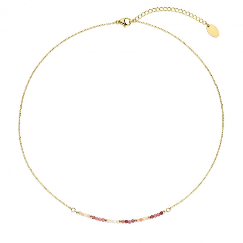 Offenbach Kette rosa/gold