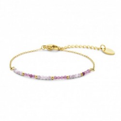 Offenbach Armband rosa/gold